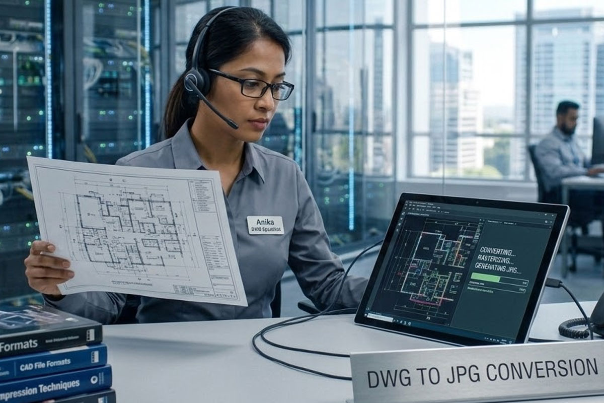 DWG to JPG Conversion