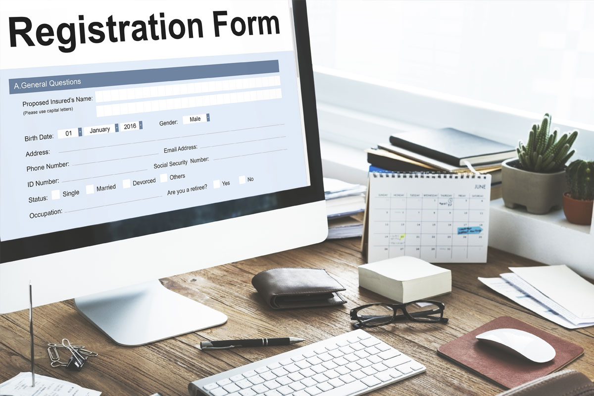 Application, Contact, and Registration Forms