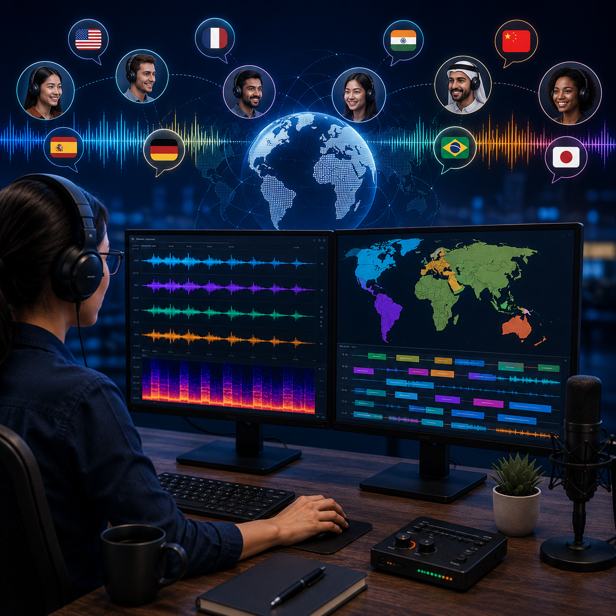 Multilingual Audio Data Annotation